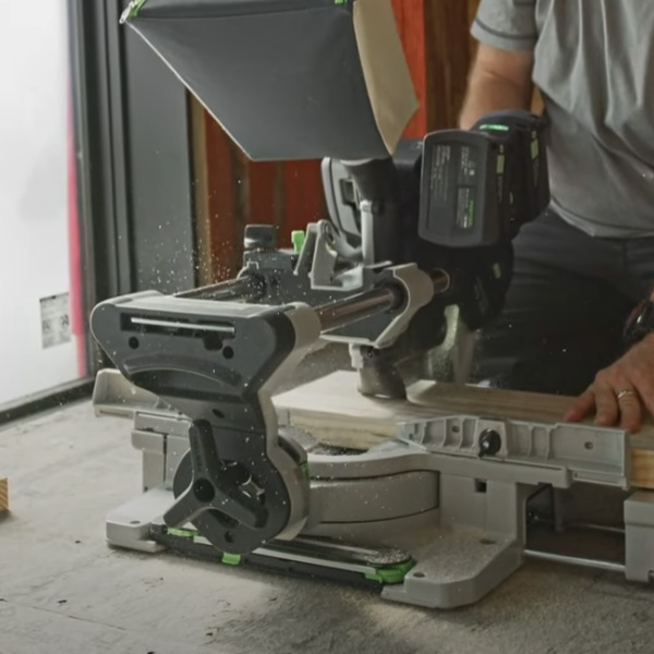 Festool KSC 60 Cordless Miter Saw Dust Collection