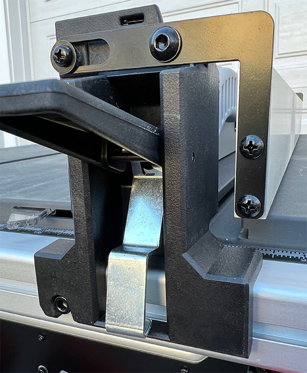 SawStop Compact Table Review Fence Attachment